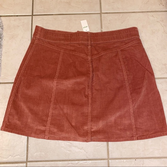 Aerie corduroy button up skirt - Picture 2 of 2